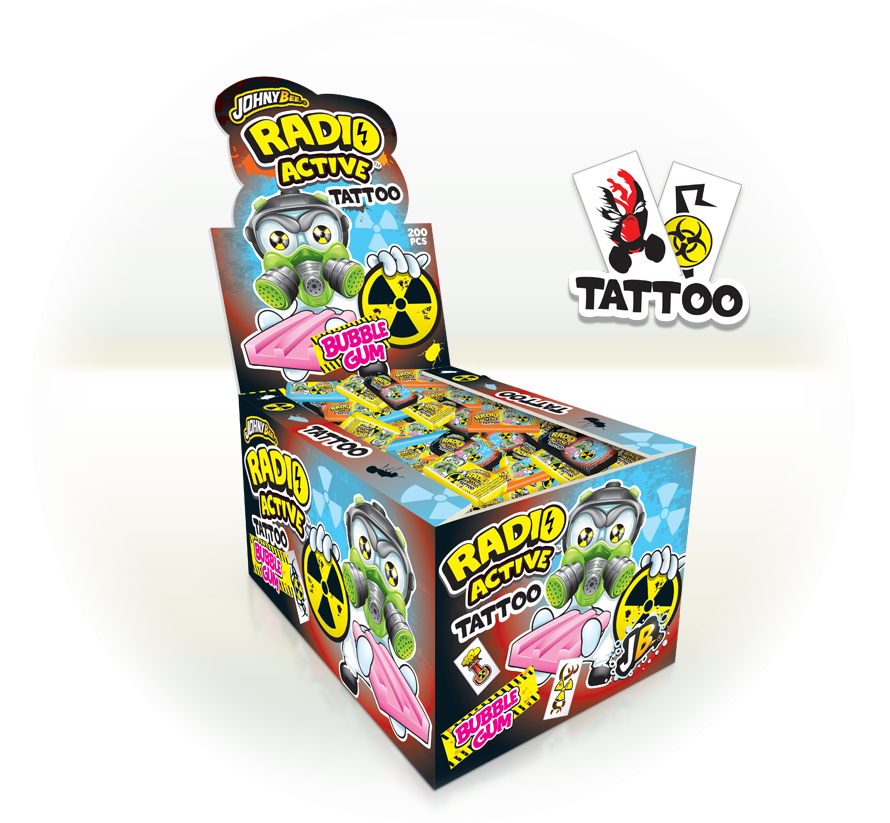 radio active gum